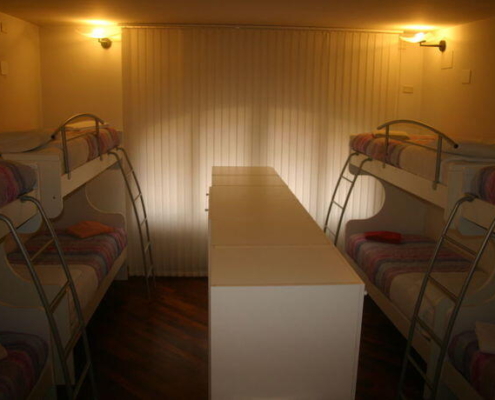 dormitorio 8 persone
